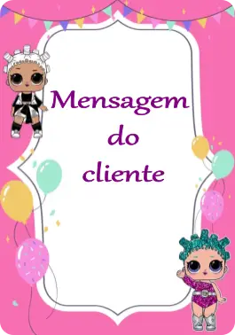 Cartão de criança