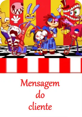 Cartão de criança