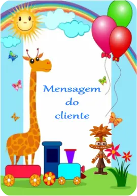 Cartão de criança