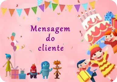Cartão de criança