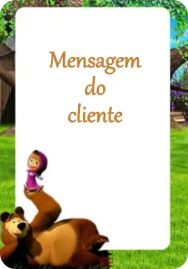 Cartão de criança