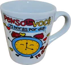 Caneca de Café Romântica