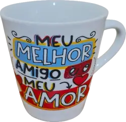 Caneca de Café Romântica