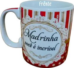 Caneca de madrinha