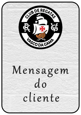 Cartão de Vasco