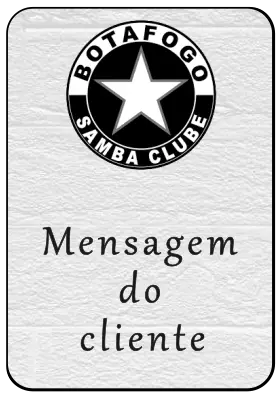 Cartão de Botafogo