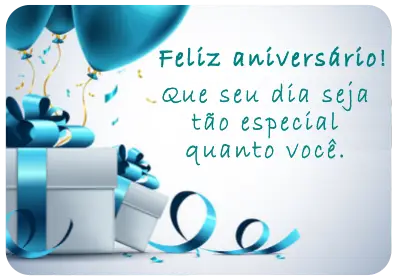 Cartão de Aniversário