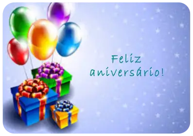 Cartão de Aniversário