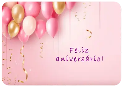 Cartão de Aniversário