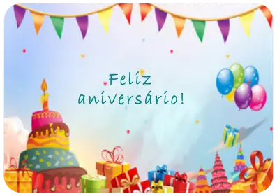 Cartão de Aniversário