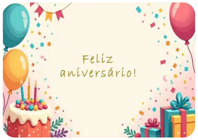 Cartão de Aniversário