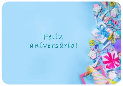 Cartão de Aniversário