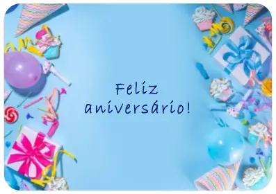 Cartão de Aniversário