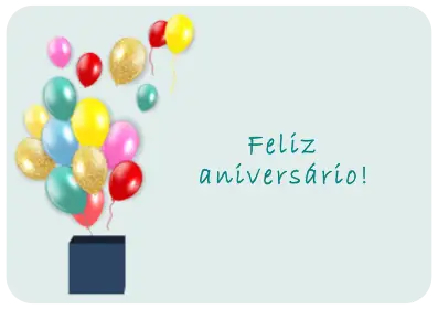 Cartão de Aniversário