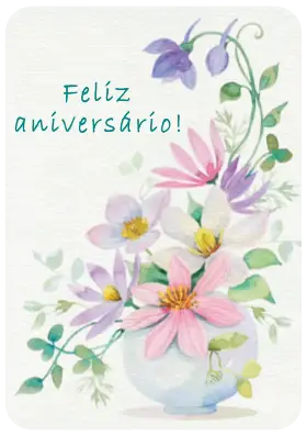 Cartão de Aniversário
