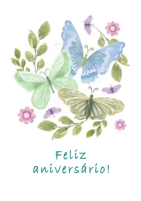Cartão de Aniversário