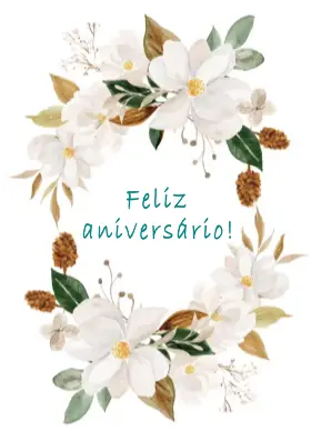 Cartão de Aniversário