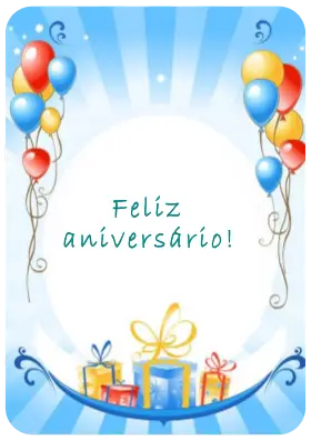 Cartão de Aniversário