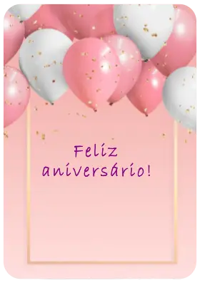 Cartão de Aniversário