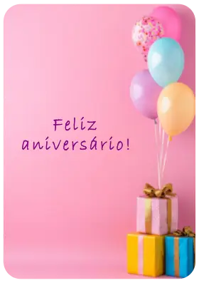 Cartão de Aniversário