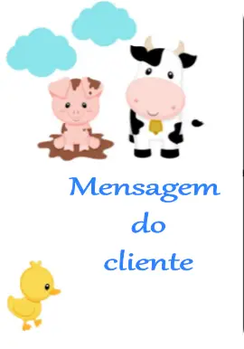 Cartão de criança