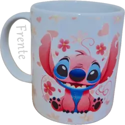 Caneca de Aniversário Stitch