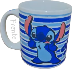 Caneca Romântica de Stitch