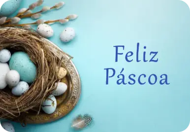 Cartão de Páscoa