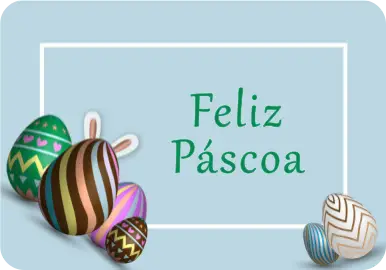 Cartão de Páscoa