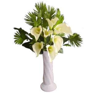 Arranjo de Copo de Leite