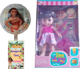 Boneca Bee Hugs Fast Food Bee Toys